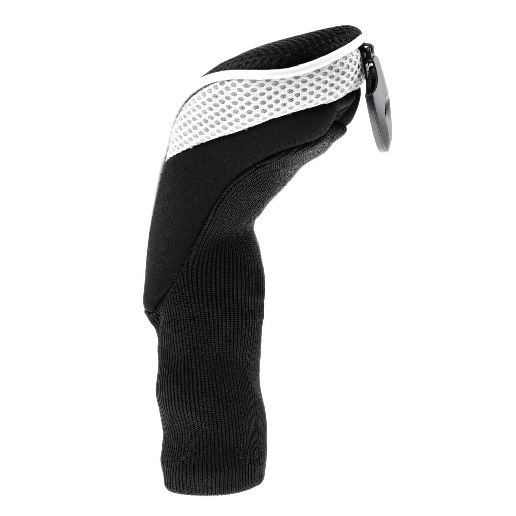 2 Pieces Long Neck Golf Hybrid Club Interchangeable Number Tags for Men Women Playing Outdoors