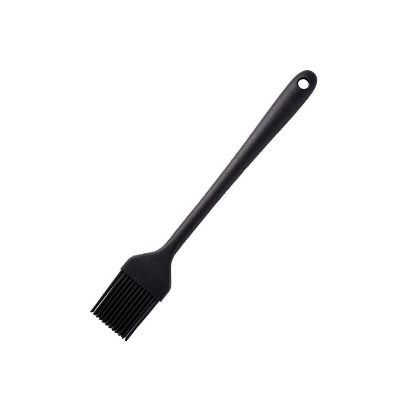 Silicone Non-stick Kitchen Baking Utensils Set: High-Temperature Brush, Scraper, Ladle, Slotted Spoon Model 1