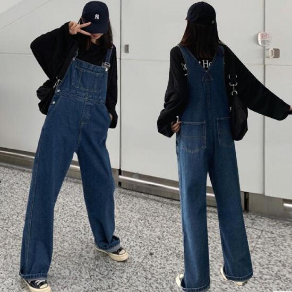 New Arrivals Open Run Women Wide Jumpsuit Loose Pants