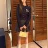 Women's golden PU shoulder bag women's bag cosmetic case bags bag fashion trend girl golden