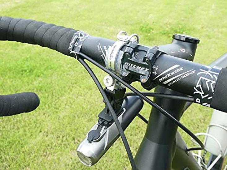 MINOURA Bicycle Accessory Holder for Action Cameras and Lights, SM2-GP-S, 22-29mm Compatible, Black/Silver