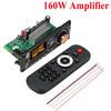 KEBIDU 160W Amplifikatör Bluetooth MP3 WAV Çözücü Kartı 6.5mm Mikrofon FM TF USB Araç Ses Modülü Müzik Çalar Ses Kontrolü