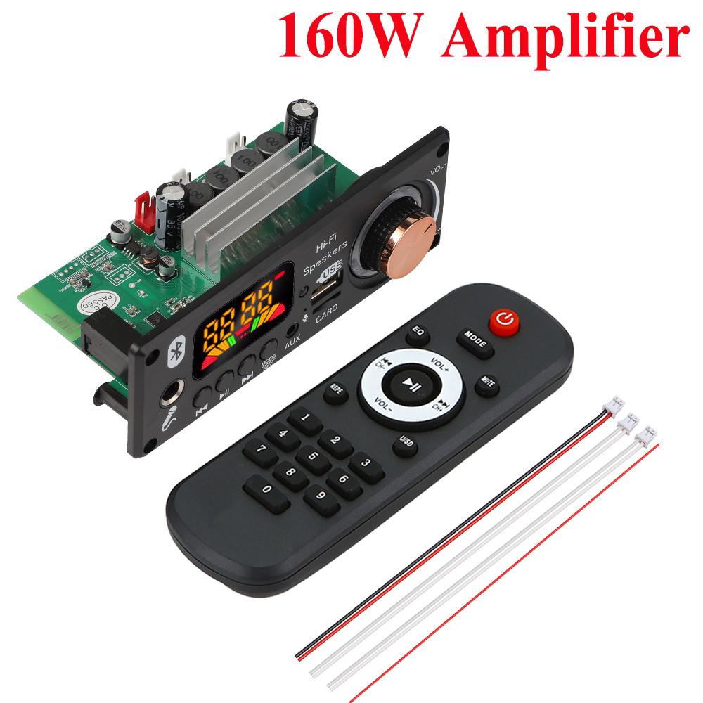 KEBIDU 160W Amplifier Bluetooth MP3 WAV