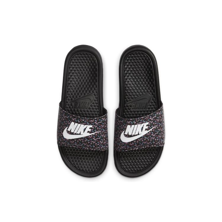 Nike Benassi Comfortable Versatile Quick-Dry Slide Sandals Women Sandals Black 618919-040