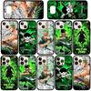 Coque de téléphone pour Samsung Galaxy S25 S23 S24 Ultra FE Plus A05 A06 A15 A16 A36 A37 A35 A54 A55 A56 A57 A25 A26 A53 A17 A52 One Pieces Roronoa Zoro Housse