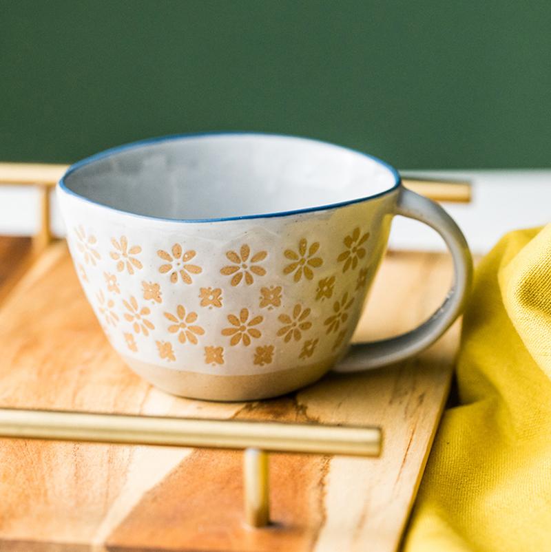 Vintage Keramiktasse, Keramik-Kaffeetasse, Milch-/Teetasse, Markentasse, Wasserglas, einzigartige Geschenke, Haushaltsbedarf