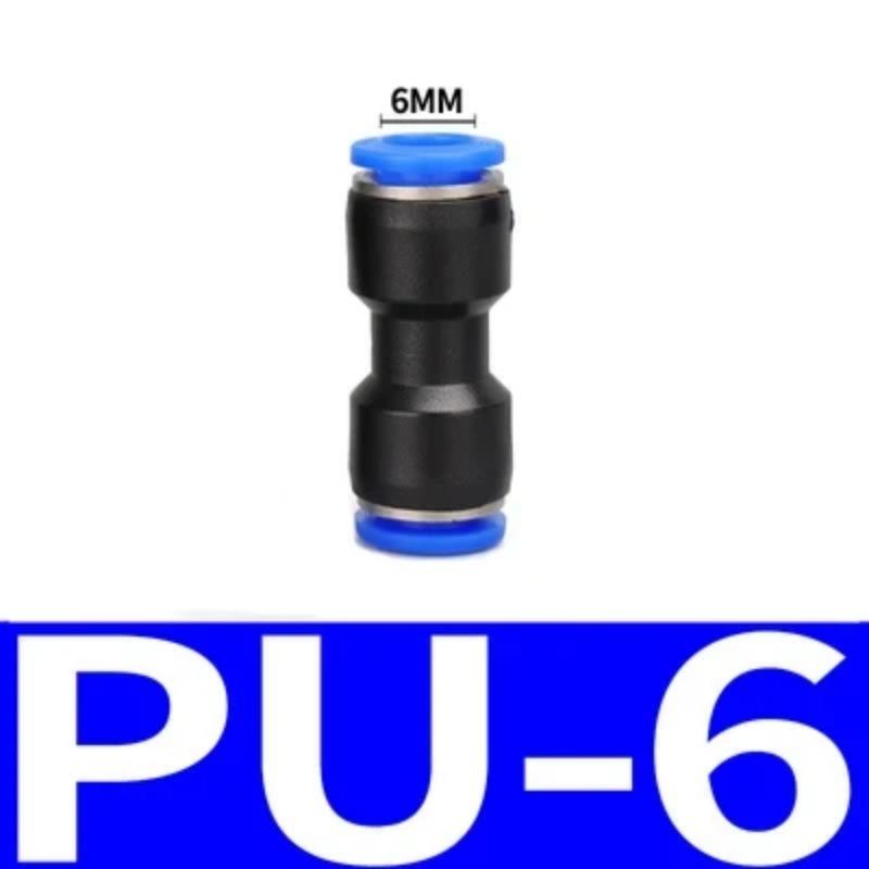 1PC PU PG Pneumatický rychlospojka Plastová hadice Vzduchová trubka 4 6 8mm 10mm 12mm 14mm 16mm Přímá Redukující plyn Rychlé připojení