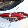 For Hyundai Tucson 2015 2016 2017 2018 Chrome Car Rear Tail Light Lamp Cover Trim Taillight Frame Trims Exterior Accessories