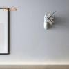3D Clock Hands Wall Decor Quartz Mechanism Clock Resin Wall-Mounted Hand Statue Clock for Living Room Bedroom Decoration