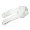 Versatile Winter Shawl For Women Fringe Tassel Easy To Match Neck Scarf For Women Winter Women Scarf White