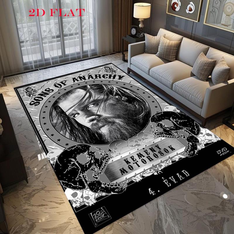 Fx Horror Season Cast Print Carpet Floor Mats Suitable For All Seasons Dormitory Decoration Art Room