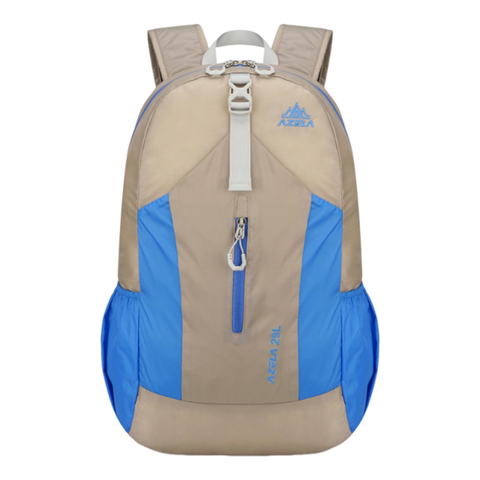 Foldable Cycling Backpack Large Capacity Ultralight Storage Knapsack Waterproof Hiking Nylon Pouch Camping Sports Backpack хаки