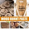 Holzbrennpaste, Camping, Outdoor, Holztuch, Verbrennungsunterstützungsgel, DIY-Brandmalerei, Holzbrennpaste, 120 ml