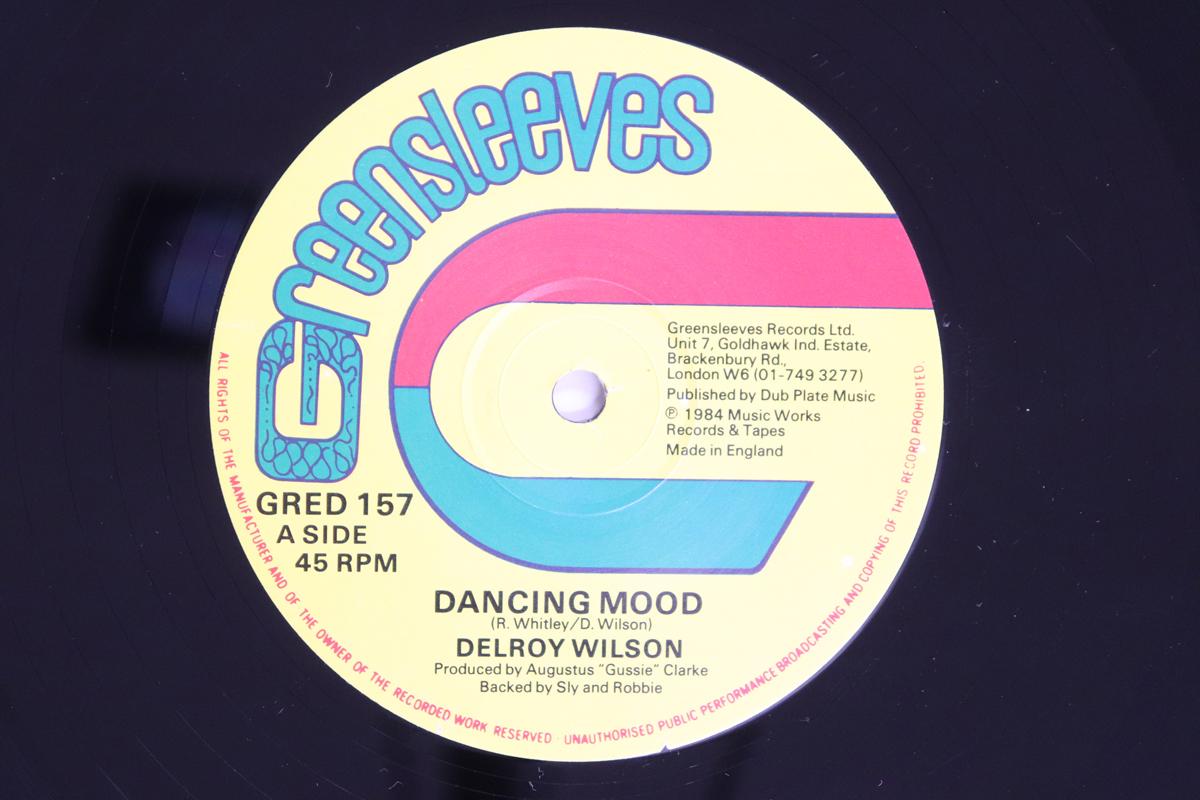

12inch Record TETRACK DELROY WILSON Trappers Dancing Mood GRED157 Greensleeves Re 1984 UK Reggae Ska Dub Used