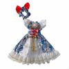 30cm Doll Dress Set MultiLayered Design Maid Lace Trim BJD Clothing for Hobbyists