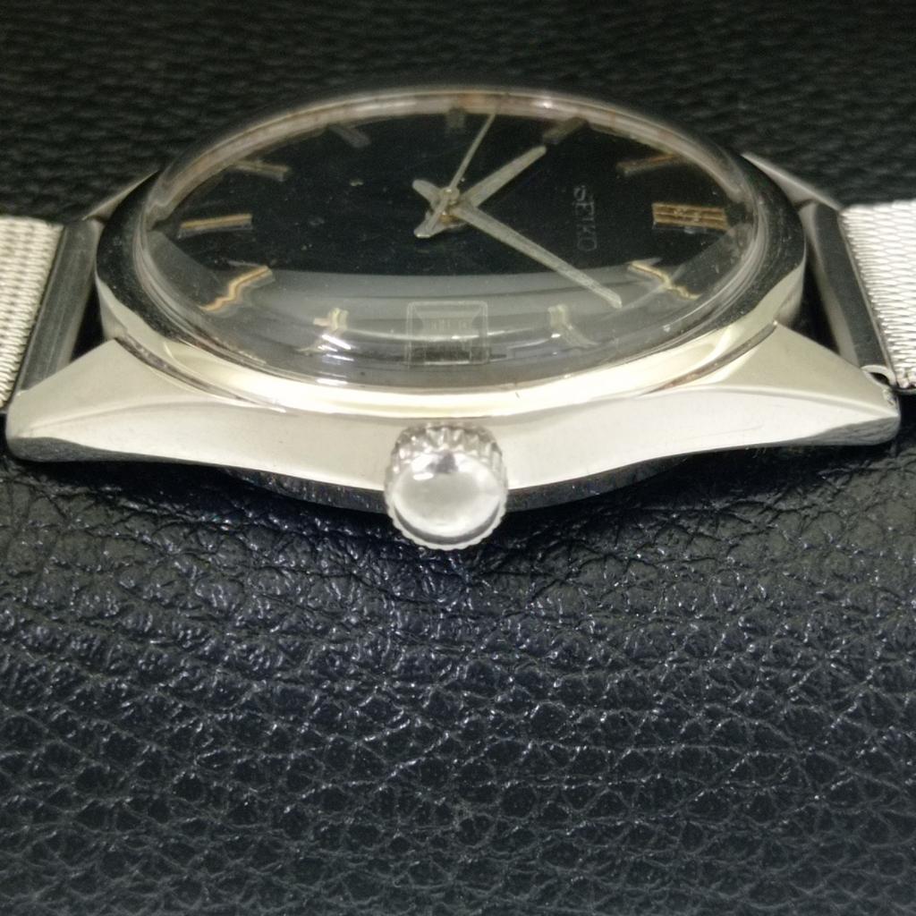 JAPAN VINTAGE SEIKO 6602B HAND-WINDING MENS ORIGINAL DIAL WATCH A703928-1