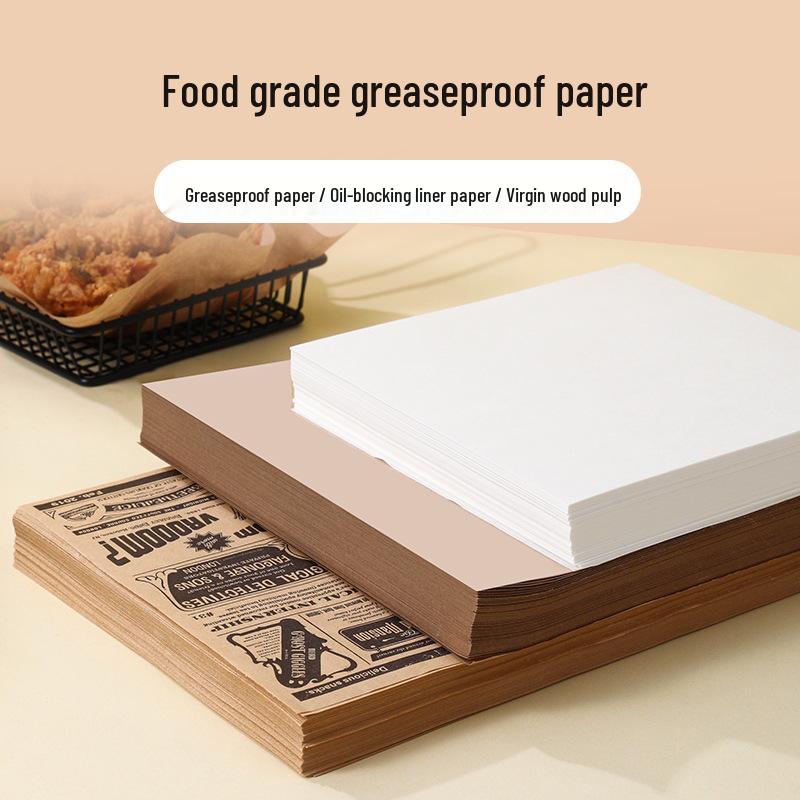 Baking Oil-Absorbing Kraft Paper Liner for Fried Chicken and Fries