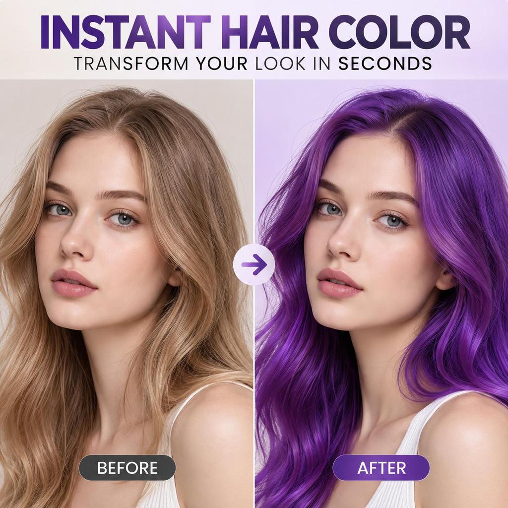 SEVICH 3pcs/Lot Temporary Hair Color Spray, Washable Instant Hair Dye Spray, Hair Coloring Spray for Men Women , 8 Colors for Party Cosplay Halloween