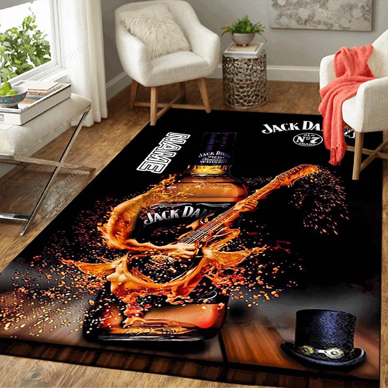 Custom 1Pc Jagermeister Deer Cross Rug Office Carpet Indoor Outdoor Entrance Doormat Nonslip Soft And Comfortable Living Room D2915145