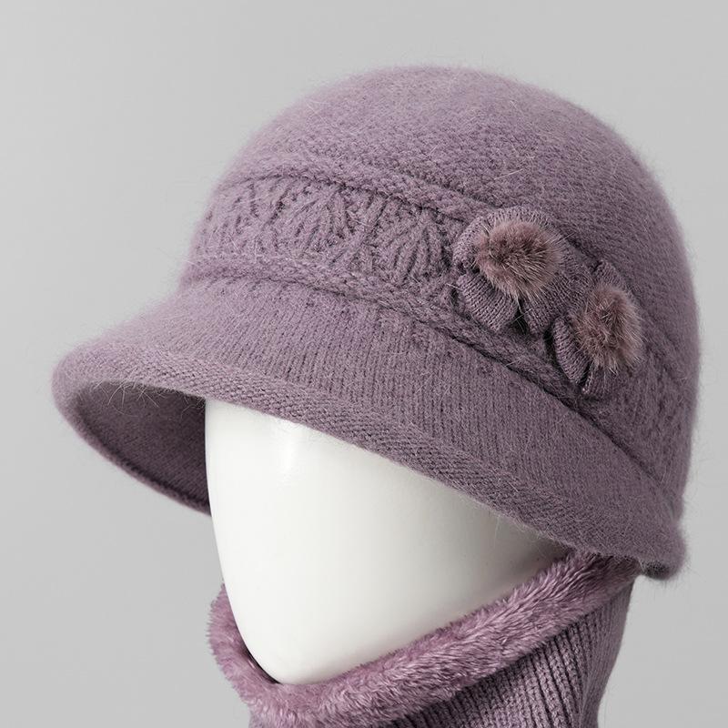 

Hat women s autumn and winter warm knitted wool hat winter new hat one size is elastic