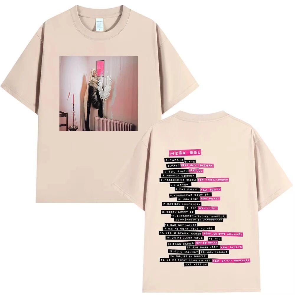 Isolea Album Print TShirt Cotton Unisexs New Summer Pop Hip Hop Suitable for Both Unisex and Women Short Sleeve