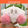 Kirby Pink Sweet Plush Doll Keychain Soft Cuddly Toy For Fashionable Charm Bag
