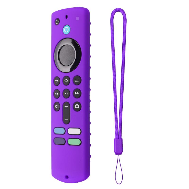 Custodia protettiva in silicone per telecomando LG TV Glow in The Dark, cover remota per telecomando LG Smart TV AN-MR21GA MR22GA MR23GA MR24GA MR22GN MR23GN 2021-2024(blu brillante) - [2 confezioni