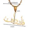 Palestine Arabic Necklace Women African Amulet Jewelry