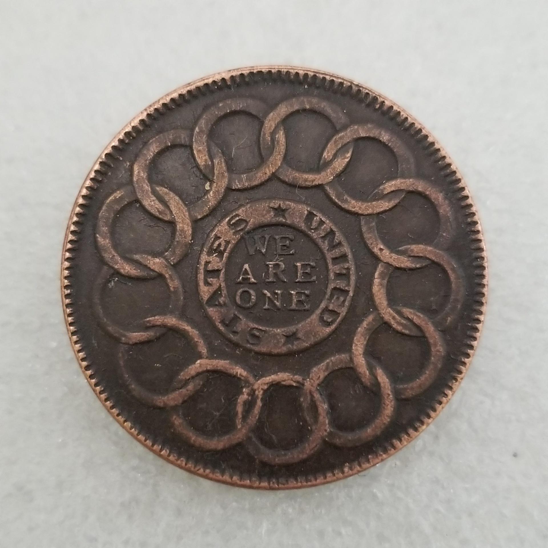 

1787 США Соединенные Штаты Памятные Коллекционные Сувенирные Монеты