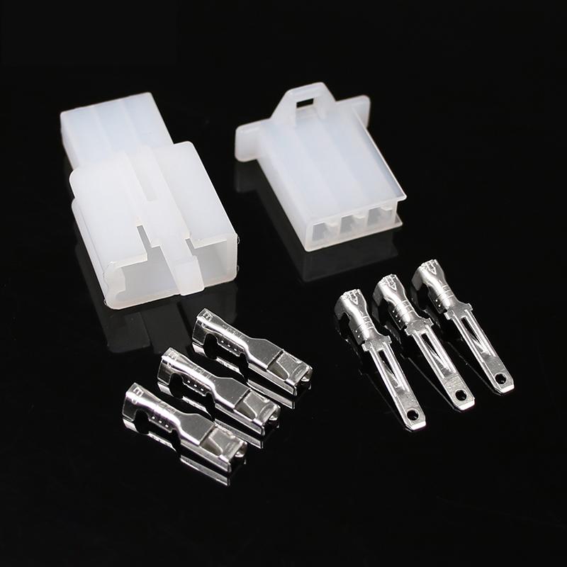 10 Satz 2,8 mm Auto Automobil Steckverbinder Set 2 3 4 6 Pin Elektrische Drahtverbinder Set für Motorrad Motorrad Auto Boote