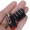 5PCS PCB Mount 6 Pin Input Output Jack Dual Channel Female 6.35mm Jack Stereo 1/4 Inch Guitar Pedal Input Jack Socket