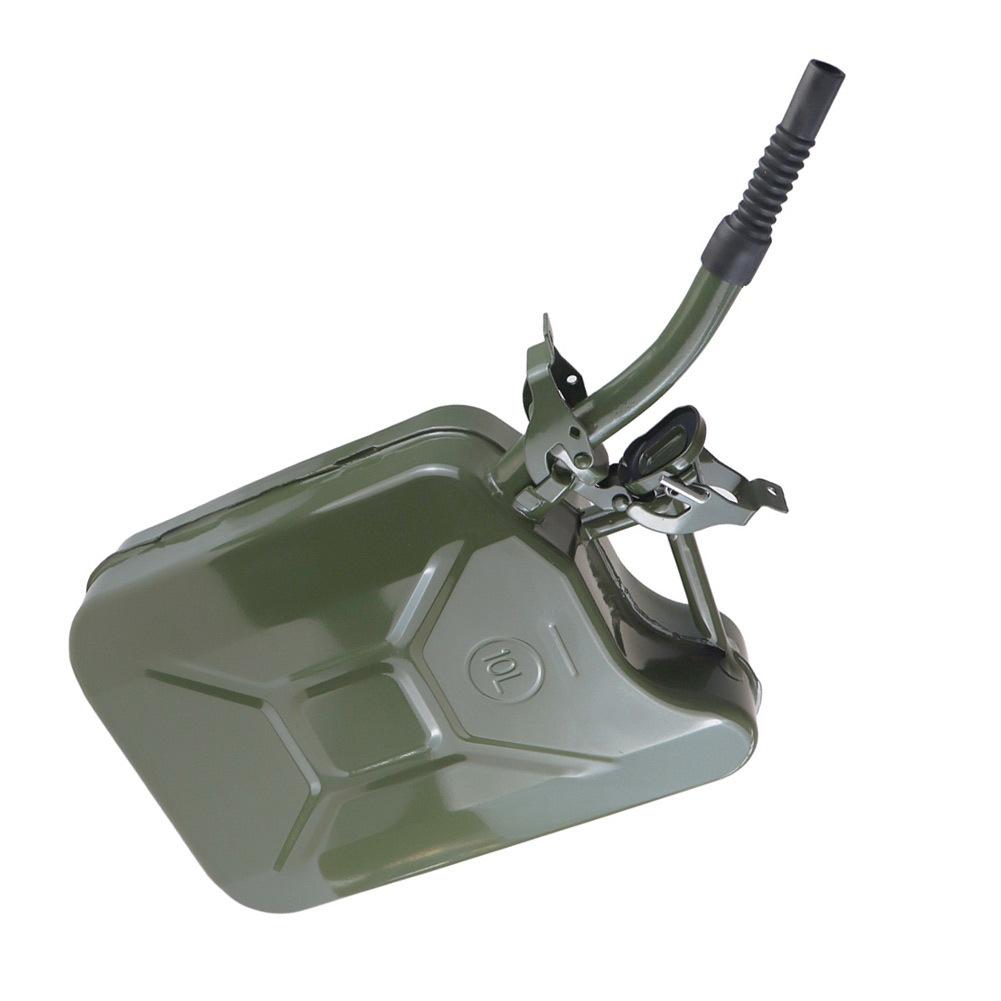 Metal Oil Dispenser 360-degree Rotating Spout Metal Canisters For Automotive Agriculture Heavy Industry And Manufacturing