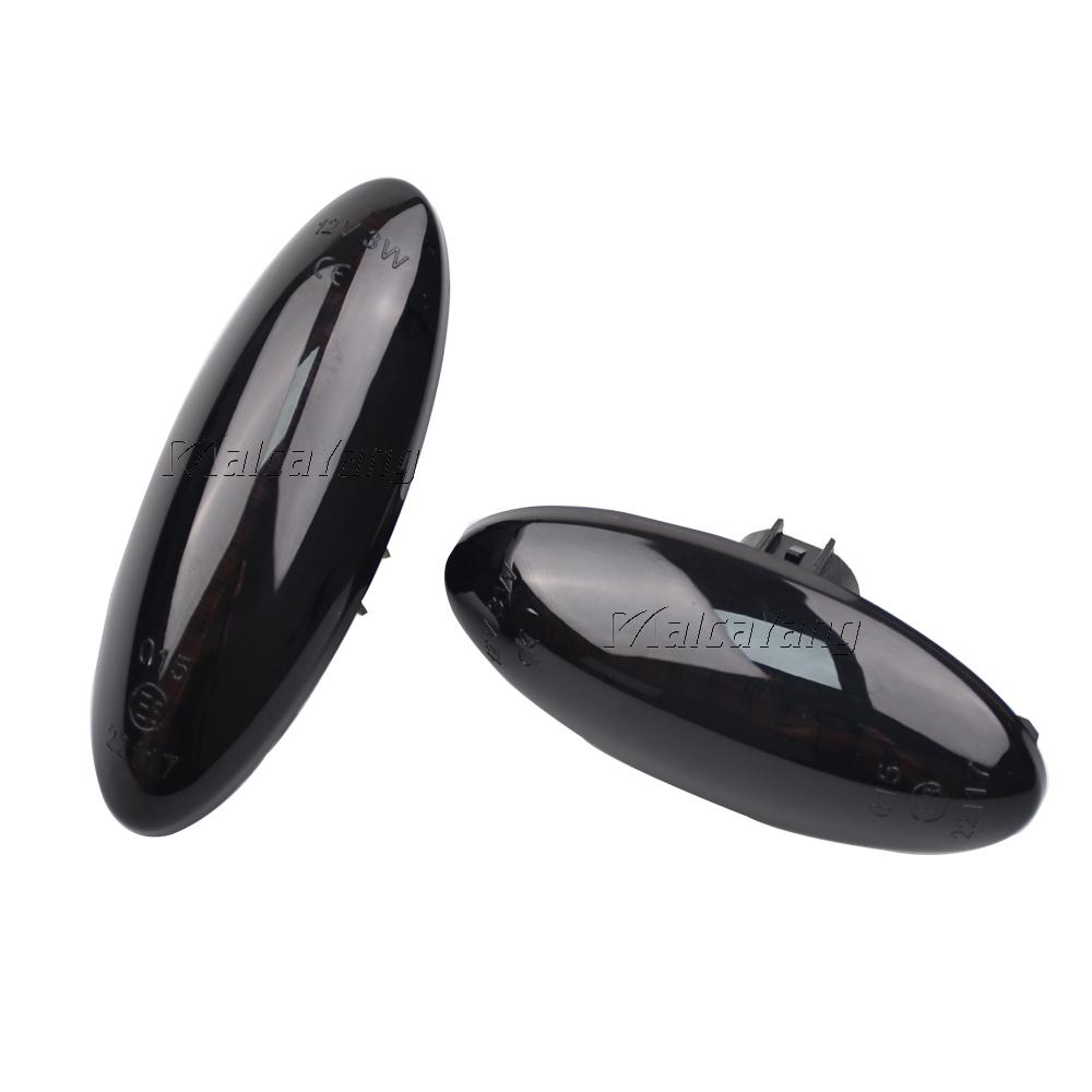 1 Pair LED Car Dynamic Side Marker Blinker Light For Toyota Yaris Mk2 COROLLA Auris Mk1 E15 RAV4 Mk3 Scroll Turn Signal LampTurn Signal 2