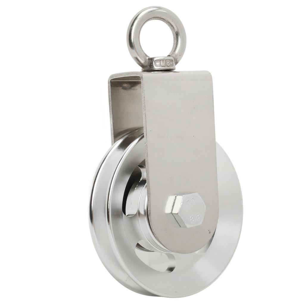 Silent Bearing Pulley Pull Down and Lifting Metal Pulley Wheel for Fitness Equipment Traction Rope Gym Cable