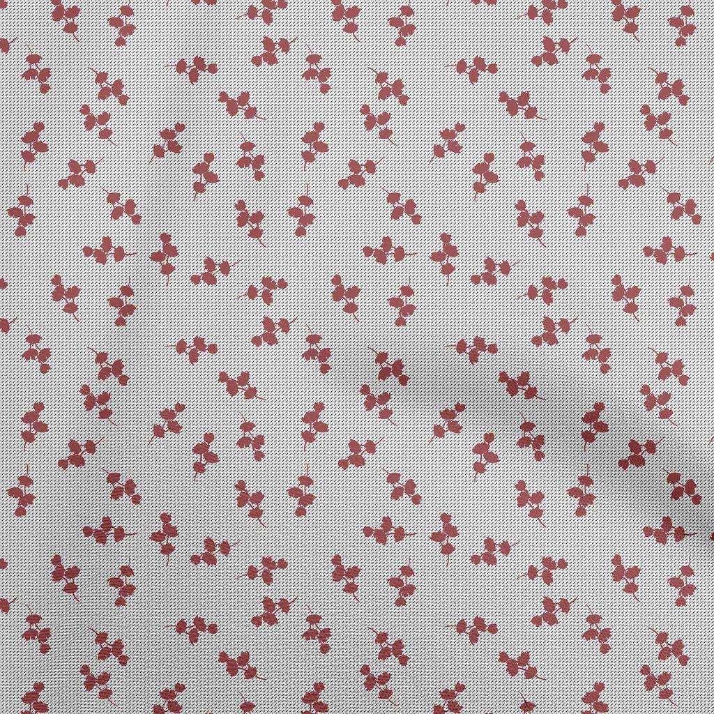 oneOone Cotton Poplin Brown Fabric Floral Sewing Craft Projects Fabric Prints By Yard 42 Inch