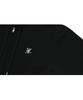 Wooalong (Brushed)Signature Hood Zip-Up - Black