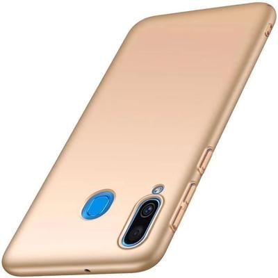 Protection Case - PROSHOP - Samsung Galaxy A40 - Flexible - Gold - Ultra-thin