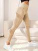 Dames Yoga Broek met Hoge Taille en Billenliftend Effect - Strak, Ademend, Sneldrogend, Nude Gevoel, Buikcontrole