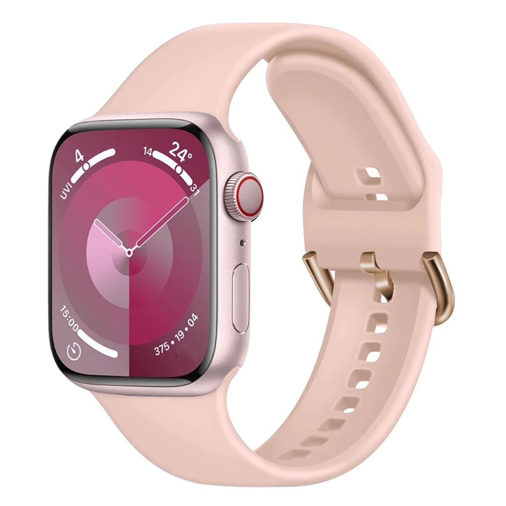 Silicone Strap For Apple Watch Band 11 10 9 8 7 46mm 42mm 45mm 41mm Ultra 3 49mm Sports Bracelet iWatch 6 5 4 SE 44mm 40mm Belt