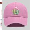 Pc Heart Cactus Print Baseball Cap Casual Style Design Decor Hat Comfortable Lightweight Sun Hat with Adjustable Strap Fashi