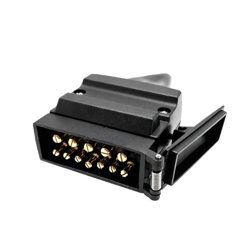 Trailer Camper Rv 12pin Connector With Durable Plastic Housing For Offroad Vehicles