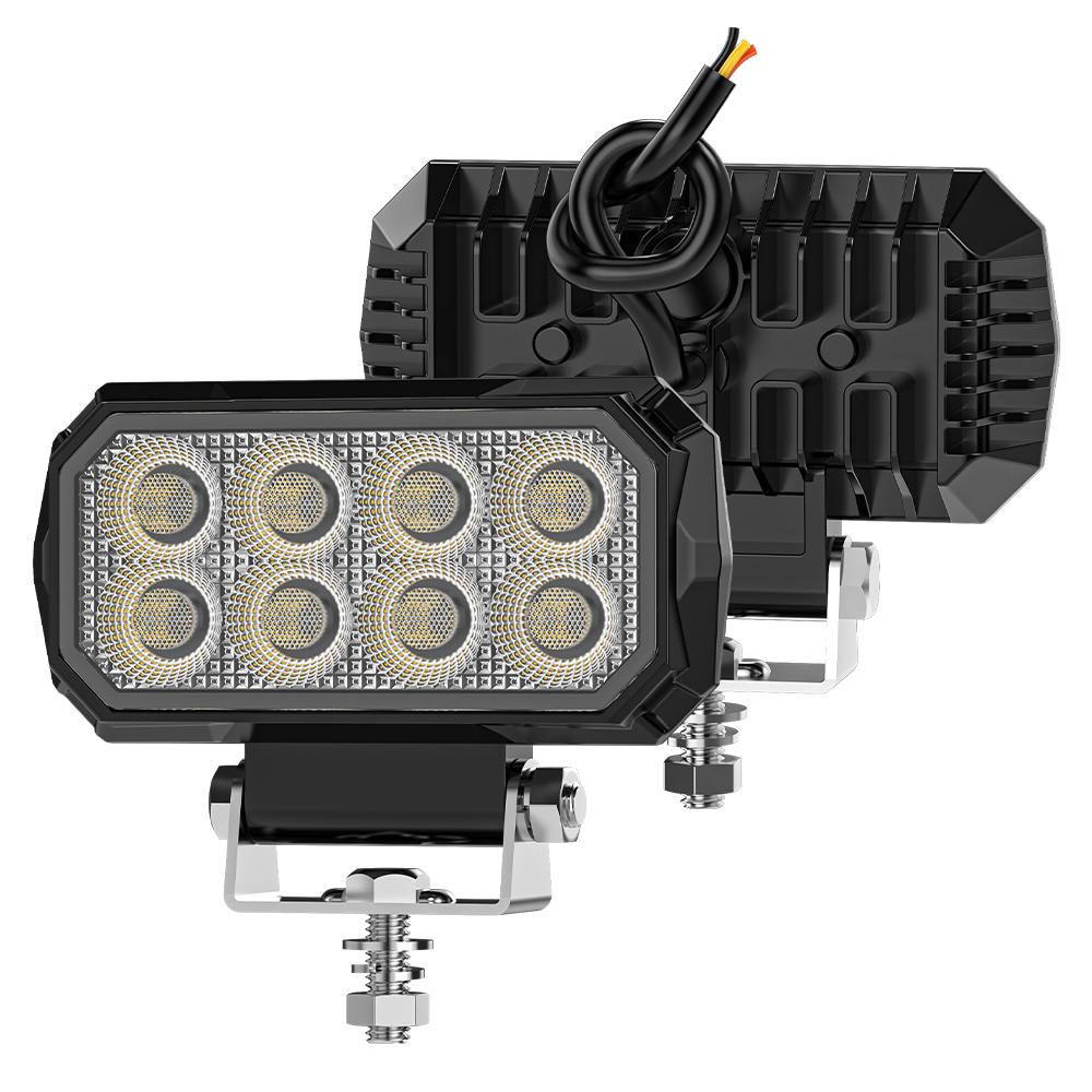3.5-Inch Work Light Strip Rectangular Shape Super Bright Floodlight Front Lights Fog Lights Suitable For Cars Trucks 4x4 SUV 1 PCS