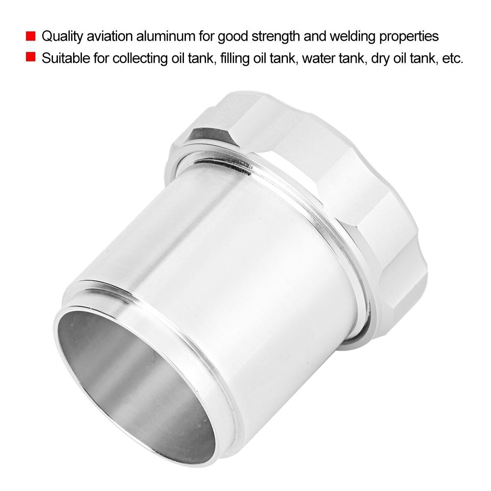 Aluminum Alloy Weld On Oil Filler Neck with 1.5'' 1 1/2'' OD for Fuel Filler Neck with Oil Filler Neck