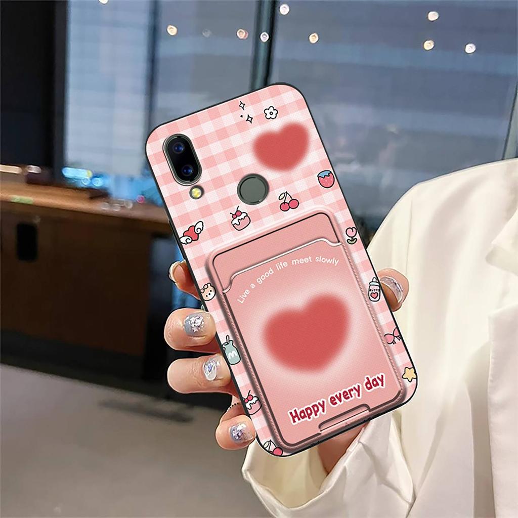 Anti-knock TPU Phone Case For UMIDIGI A3S Cover Durable Shockproof Card Sleeve Fashion Design Soft Case Waterproof Cute