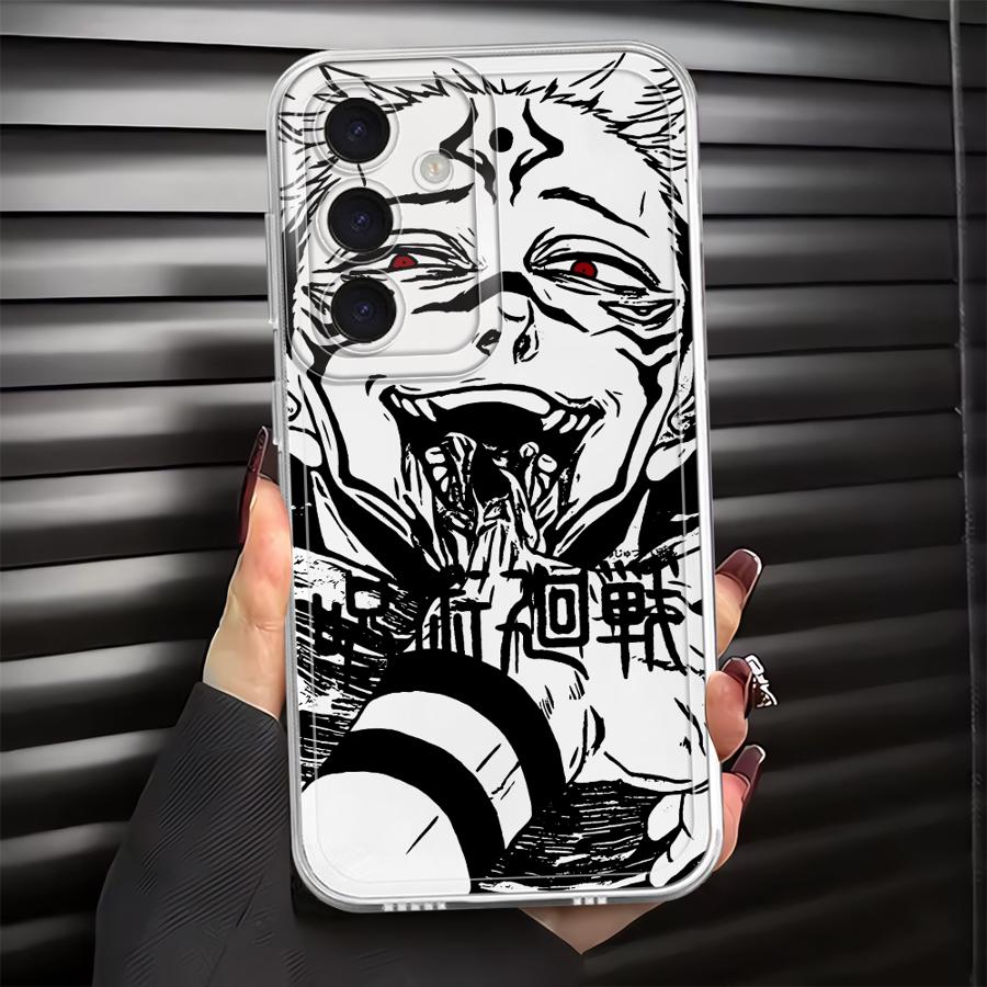 Case for Samsung Galaxy A57 A52 A52 A17 A36 A37 A55 A54 A15 A25 A51 A34 A35 A14 A16 A26 A24 A56 Phone Cover Japanese Cool Anime