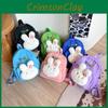 Adorable Cartoon Rabbit Backpack For Kids Breathable And Spacious School Bag In Lake Blue Green Pink Blue Black And Purple