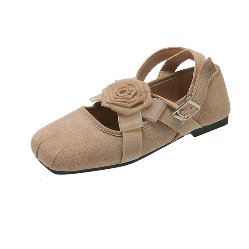 Ballerinas Damen Ballett Tanzschuhe Blume Designer Slipper Schuhe Herbst Damen Sandalen 2025 Kleid Bequem Lässig Zapatos Mujer