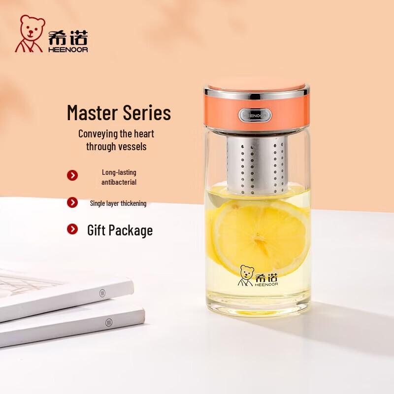 Heenoor Antibacterial Heat-Resistant Glass Cup