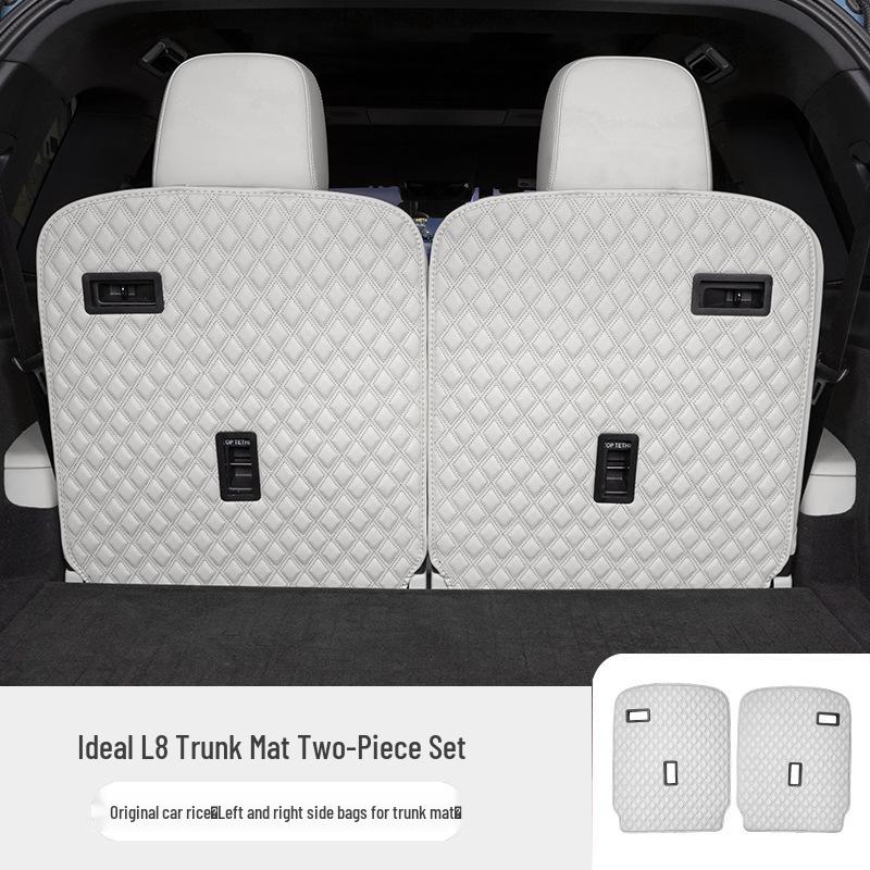 Ideal L8 Trunk Mat: Full Coverage Tail Box Liner for Car Interior Modification