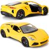 1/24 Scale Lotus Emira Model Car, Zinc Alloy Pull Back Toy Car with Sound and Light for Kids Boy Girl Gift